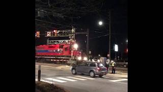 Night Train in Woodstock Georgia