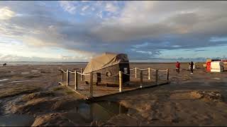 Bensersiel - Ein lauer Abend am Bensersiel Strand | Urlaub an der Nordsee