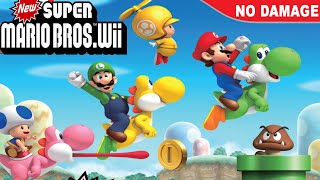 New Super Mario Bros Wii Full Game (No Damage)