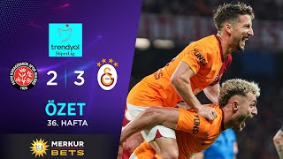 MERKUR BETS | F. Karagümrük (2-3) Galatasaray - Highlights/Özet | Trendyol Süper