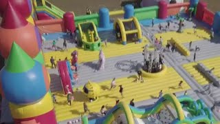 World's biggest bounce house opens