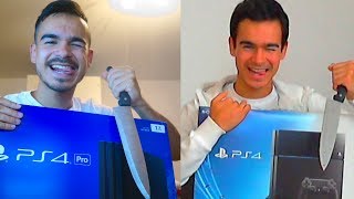 PS4 PRO UNBOXING HEUTE VS PS4 UNBOXING DAMALS !!