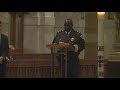 'Thank you for sharing him with us' | Police chief gives eulogy at fallen officer's funeral