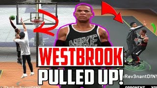 RUSSELL WESTBROOK CLONE PULLED UP ON US A THE PARK, AND THIS IS WHAT HAPPENED - NBA 2K20 MY PARK