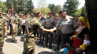 General-major Petar Cvetković // Svečanost polaganja zakletve vojnika generacije JUN 2019