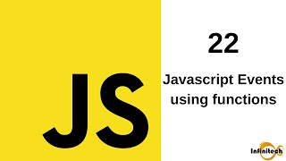 Javascript Tutorial in Hindi - 22 Javascript Events using functions