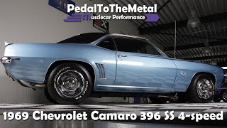 This car sounds amazing! 1969 Chevrolet Camaro 396 SS 4-Speed