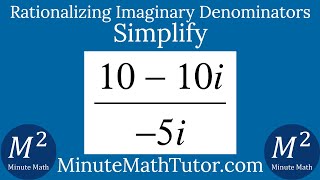 Simplify (10-10i)/-5i