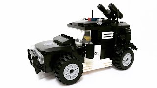 Lego Fan's Armoured police vehicles by jie star.