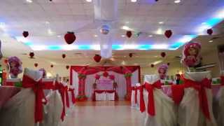 Strawberry ShortCake Theme Decorations - Specialized for Balloon & Birthday Decorations