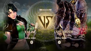 タリム VS アスタロス【ソウルキャリバー6 / SOULCALIBUR VI】