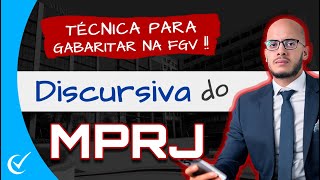 DISCURSIVA MPRJ 2025: TEXTO DISSERTATIVO DA FGV E TEMAS DE ATUALIDADES OU ESPECÍFICO?