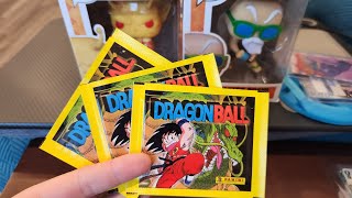 1986 Panini Dragonball Sticker Pack! #goku