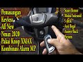 Pasang keyless xmax kombinasi alarm mp 1 way all new nmax 2020 | alarm motor tangerang