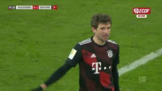 Resumen: FC Augsburg 0 Bayern Munich 1 - Jornada 17 Bundesliga