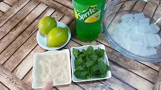 #موخيتو_العالمي#عصير موخيتو العالميHow to make mojito drink