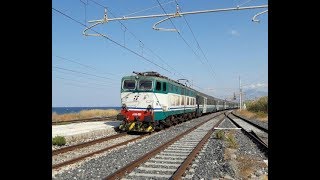 Treni siciliani: transito al mare nella stazione d'Altavilla-Milicia