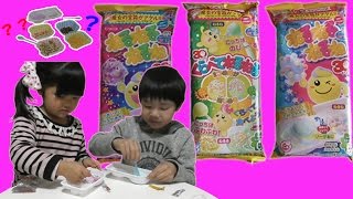 ねるねるねるね３種 色んなお菓子を付けて食べてみたよ! Kracie くらべてねるねる　Nerunerunerune Candy