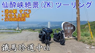 【No.104】仙酔峡絶景ツーリング　・道の駅すごう　・せのもと茶屋　・210バーガー