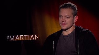 Matt Damon - The Martian Interview HD