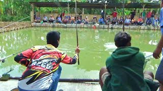 Trik Mancing Ikan Nila Yang Ngambang || Grand Opening KP Marmo Fishing Sukoharjo