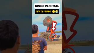 Nishu Deshwal Death Video 😞😭 || #shorts #nishudaswal #ytshorts #accident