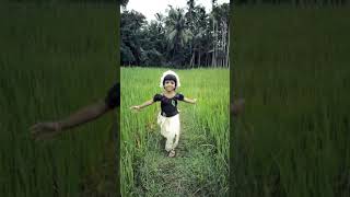 onam song by Anshika....തിരുവോണ നാളിൽ എൻ മുറ്റത്ത്...