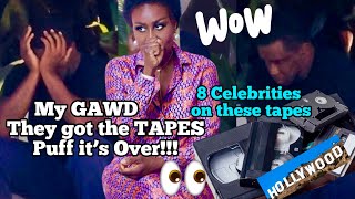 THE TAPES ARE OUT, ON VIDEO 8 CELEBRITIES 2 OF THEM MINORS FROM DIDDY'S FR-- K OFFS! THIS IS BAD!😳