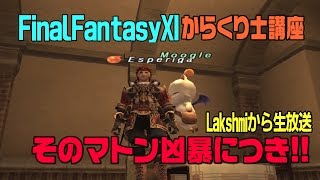 【伊賀さんFF11】FF11 Lakshmiから生でからくり士 講座 アタッチメントやら少し紹介予定 今月のマウント SPキーで箱開け20個 #60