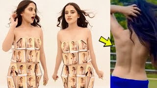 Urfi Javad Cover Her Body With Paper || Urfi Latest Viral Video