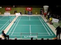 badminton bundesliga carl baxter vs. lukas schmidt satz 2 teil 2