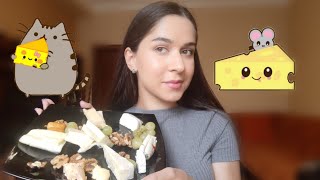 10 ВИДОВ СЫРА ЗА РАЗ/ПРОБУЮ СЫР С ПЛЕСЕНЬЮ #BLUECHEESE #MUKBANG