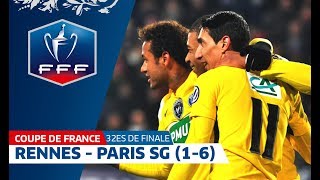 Coupe de France, 32es de finale : Rennes - Paris SG (1-6), résumé I FFF 2018
