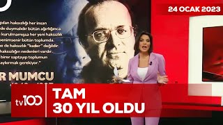 Ece Üner, Uğur Mumcu'yu Andı | Ece Üner ile Tv100 Ana Haber