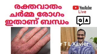 രക്തവാതം ചർമ്മ രോഗം |  Raktha Vatha and Skin Diseases in Ayurveda