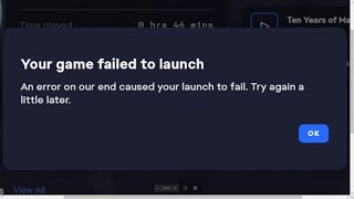 Fix EA App Error Your Game Failed To Launch, An Error On Our End Caused Your Launch To Fail