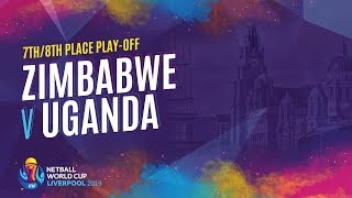 Zimbabwe vs Uganda  |  7th/8th Play-Off | NWC2019