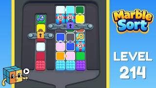 Marble Sort Level 214 (Hard) Walkthrough Solution