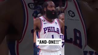 James Harden Hits A CRAZY Stepback Three & Gets The Foul! 🤯🔥