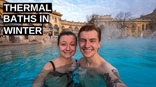 TOUR OF THE MOST FAMOUS BUDAPEST THERMAL BATHS (Szechenyi Baths review)