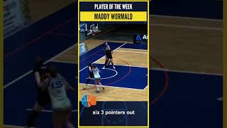 Maddy Wormald Player of the Week | United Kingdom WNBL D1 | Round 8