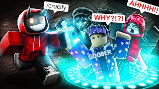Trolling My Friends With ADMIN COMMANDS in Roblox DOORS...