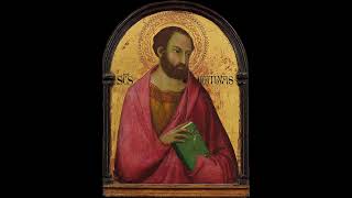 Lauds, St. Matthias February 25th