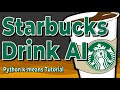 Starbucks Drink Recommendation AI! Python Kmeans