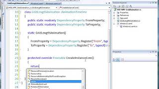 Win video WPF Grid Animation