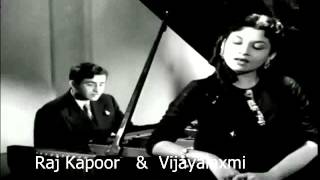 सुनते थे नाम हम जिनका बहार से..Aah,1953 _Raj Kapoor & Vijayalaxmi_Lata_Hasrat Jaipuri_S J_a tribute.