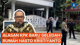 Kenapa Rumah Hasto Baru Digeledah? Ini Kata KPK