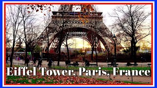 Eiffel Tower, Paris, France Christmas Tour