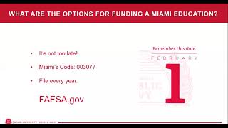 Financial Aid 101 Webinar - Summer 2021