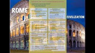 Is Rome a Civilizing force? Romanization of Rome & the Provinces | Historiography